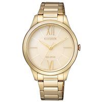 Montre Citizen Femme Of Lady in Acier plaqué or jaune EM0412-52P - EM0412-52P